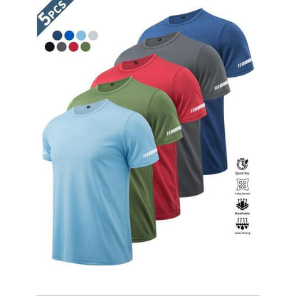 Men's short-sleeved sports T-shirt