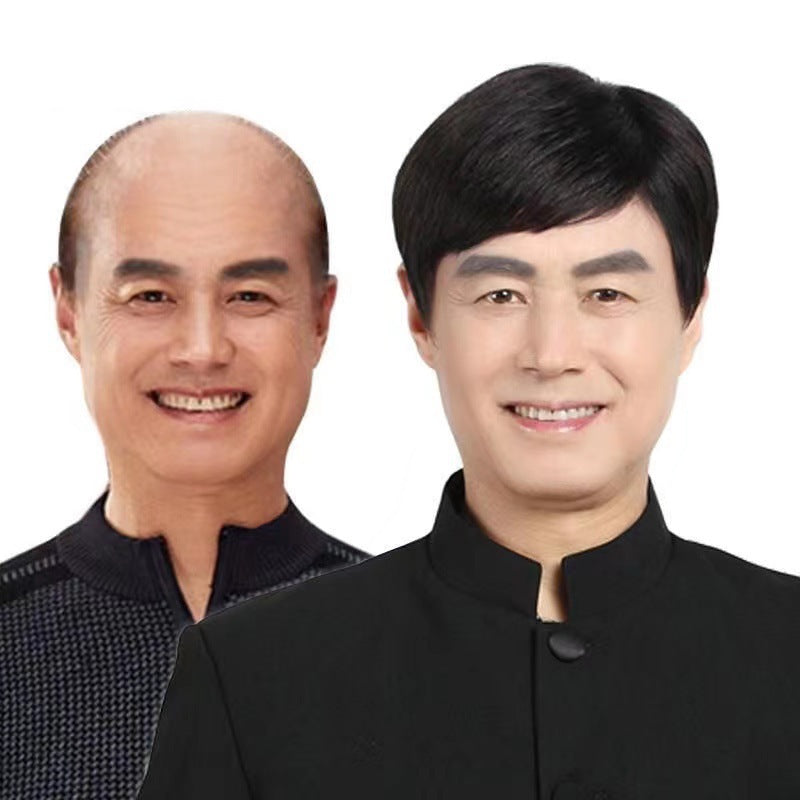 Men's Short Synthetic Hair Wig