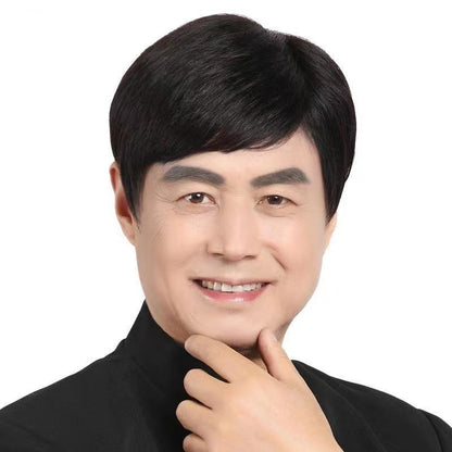 Men's Short Synthetic Hair Wig