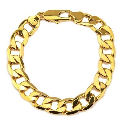 Men's side bracelet necklace