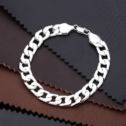 Men's side bracelet necklace