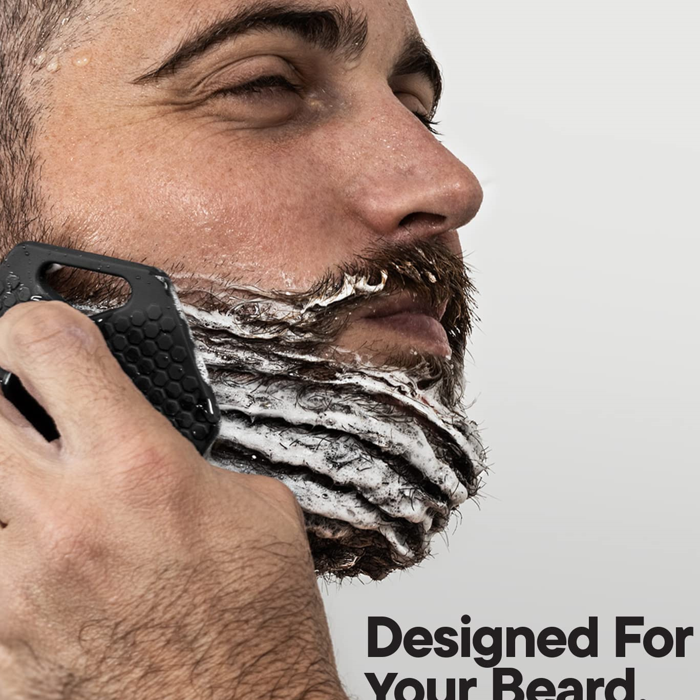 Men's Silicone Beard Cleaning Brush