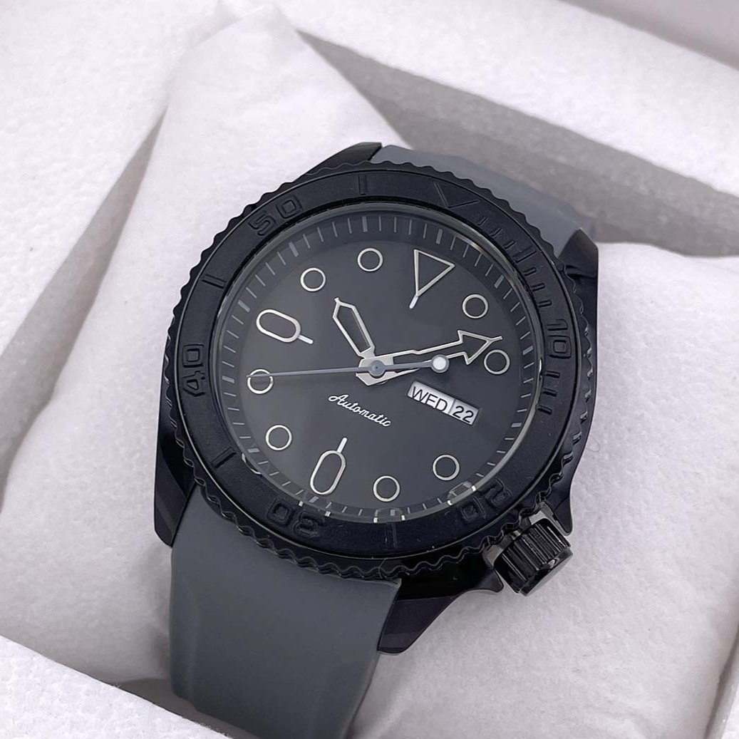 Men's Silicone Strap Quartz Watch