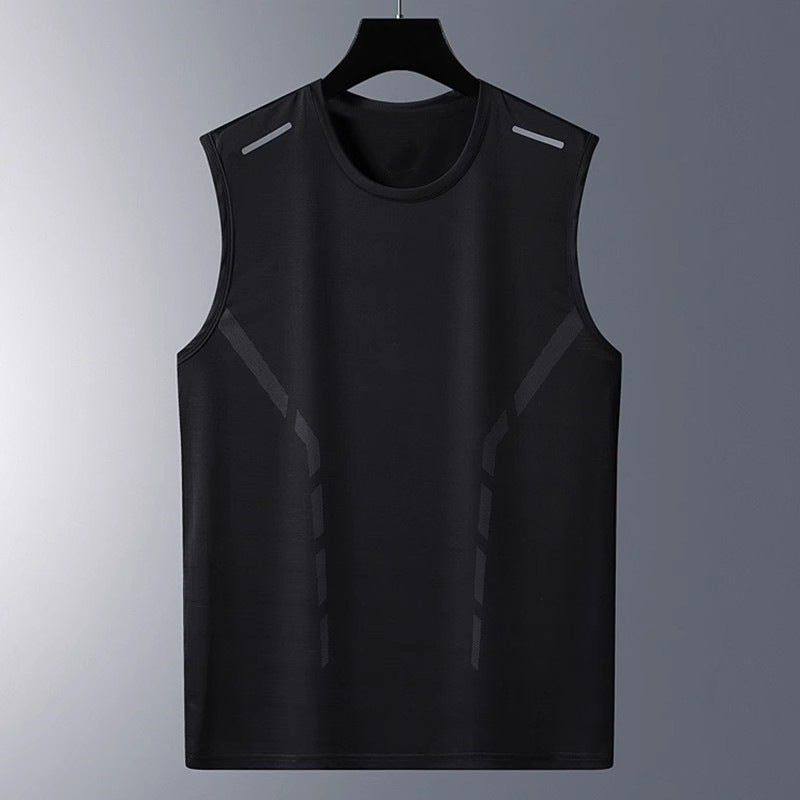 Men's Sleeveless Quick-Dry Sports Shirt