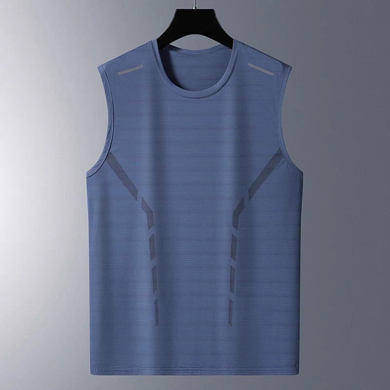 Men's Sleeveless Quick-Dry Sports Shirt