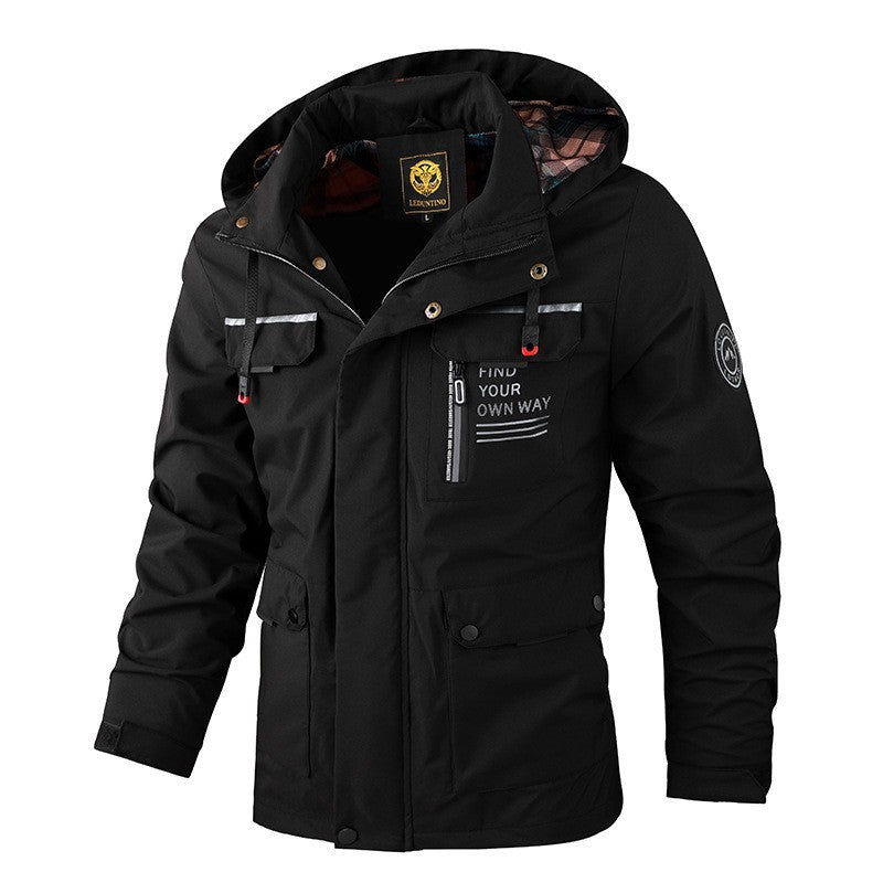 Men's Slim Fit Aviator Jacket