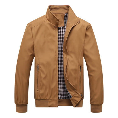 Men's Slim Fit Aviator Jacket