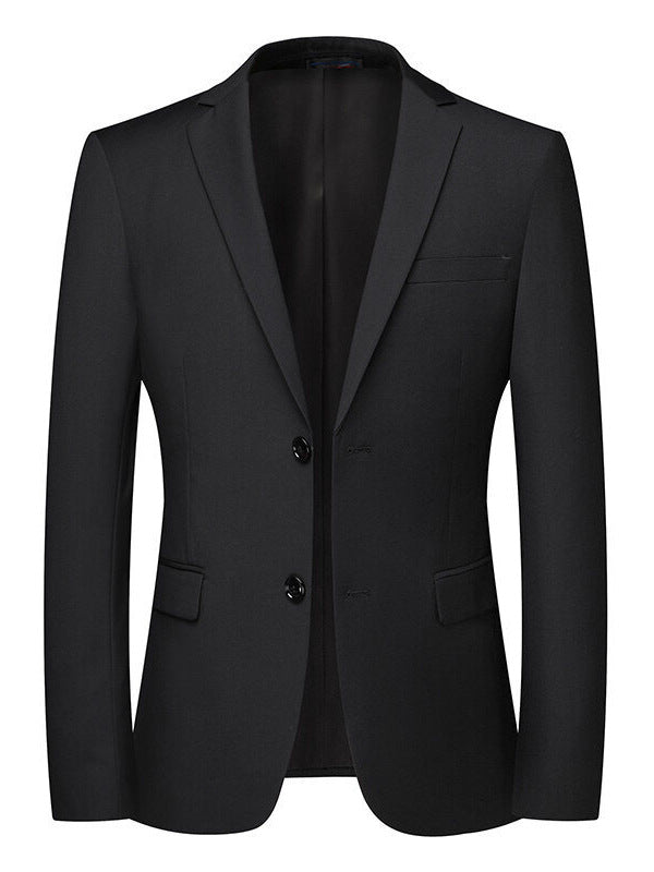 Men's Slim Fit Business Casual Suit Jacket