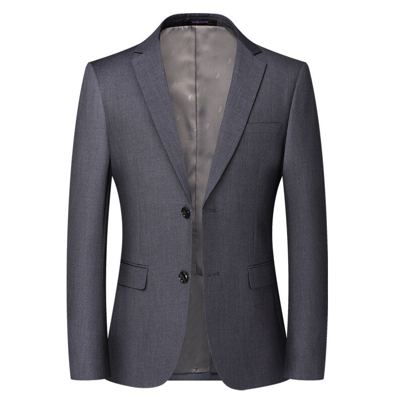 Men's Slim Fit Business Casual Suit Jacket