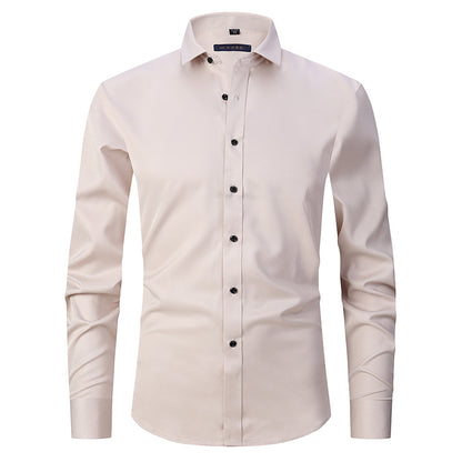 Men's Slim Fit Long Sleeve Shirt