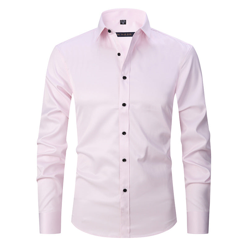 Men's Slim Fit Long Sleeve Shirt
