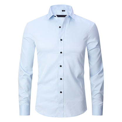 Men's Slim Fit Long Sleeve Shirt