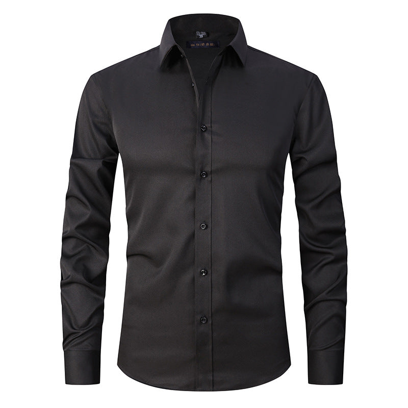Men's Slim Fit Long Sleeve Shirt