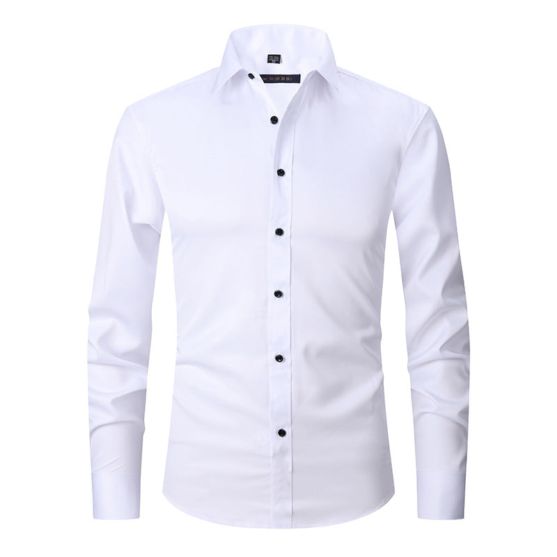 Men's Slim Fit Long Sleeve Shirt
