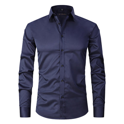 Men's Slim Fit Long Sleeve Shirt