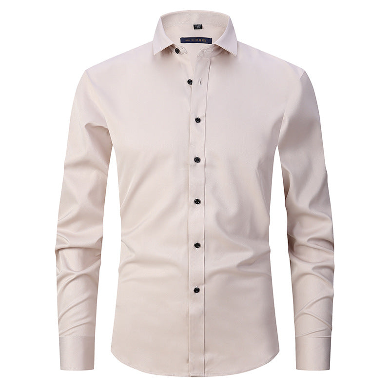Men's Slim Fit Long Sleeve Shirt
