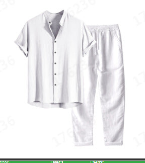 Men's Slim Fit Printing Short Sleeve Shirt
