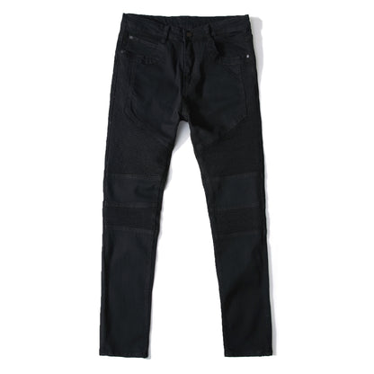 Men's Slim-fit Stretch Ripped Jeans