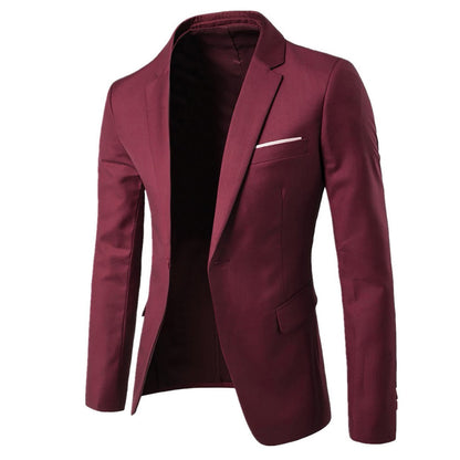 Men's Slim Fit Suit Jacket