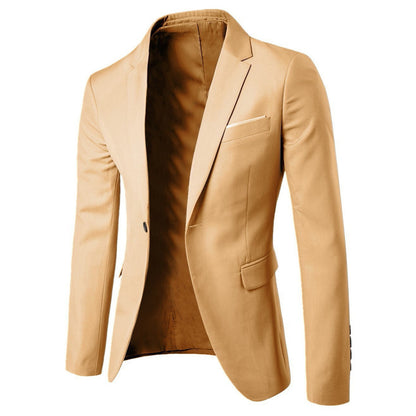 Men's Slim Fit Suit Jacket