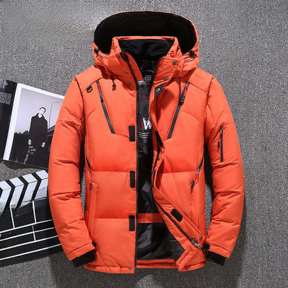 Men's Slim Fit Thickened Down Jacket