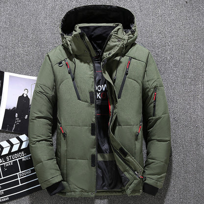 Men's Slim Fit Thickened Down Jacket