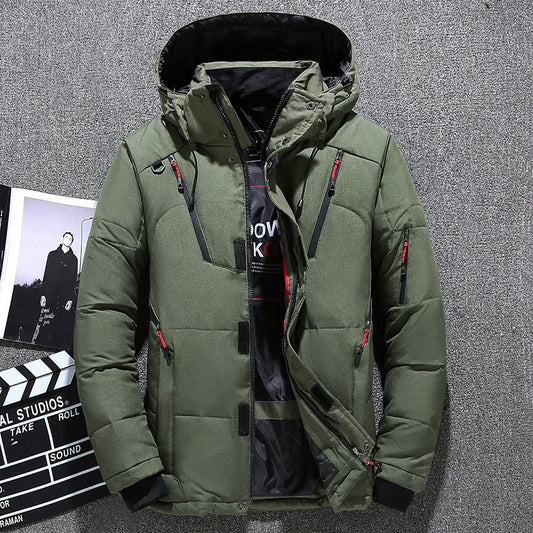 Men's Slim Fit Thickened Down Jacket