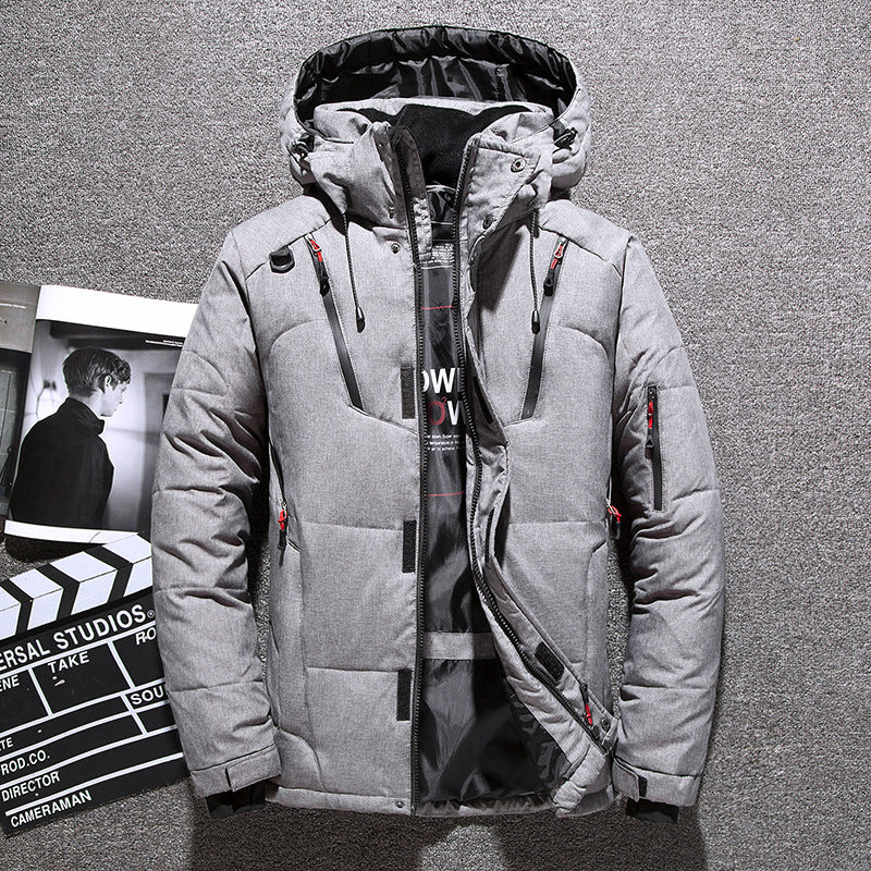 Men's Slim Fit Thickened Down Jacket