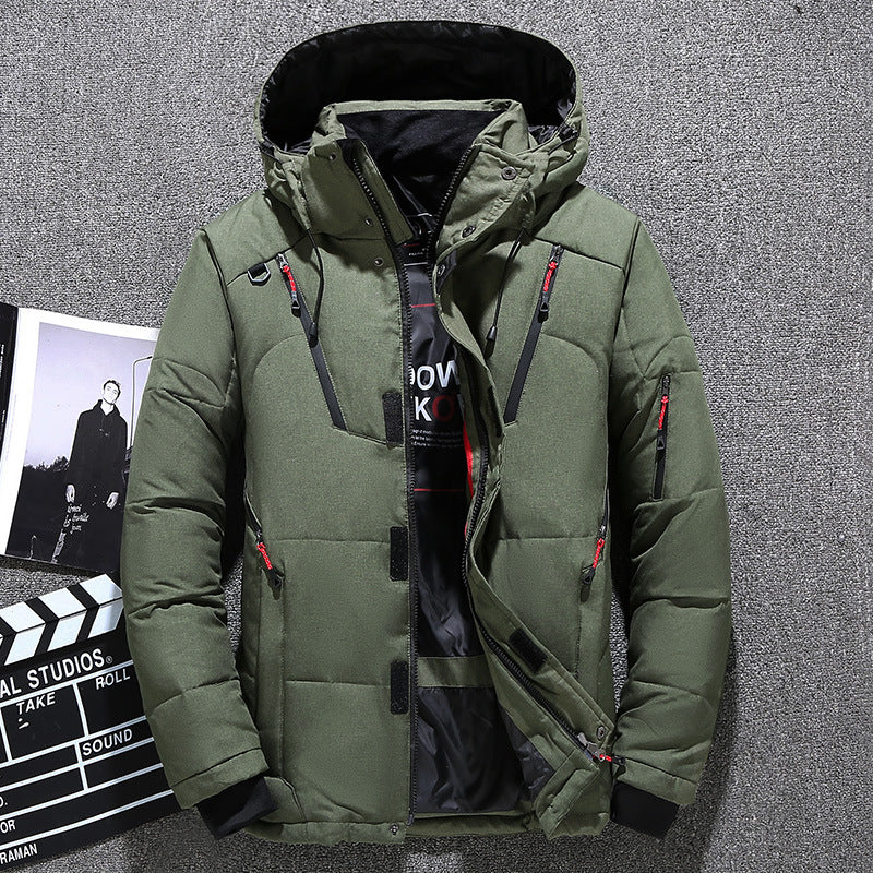 Men's Slim Fit Thickened Down Jacket