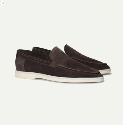 Men's Slip-On Suede Loafers