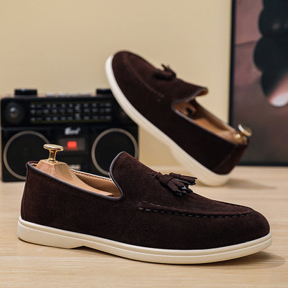 Men's Slip On Tassel Loafers Lightweight Casual Shoes