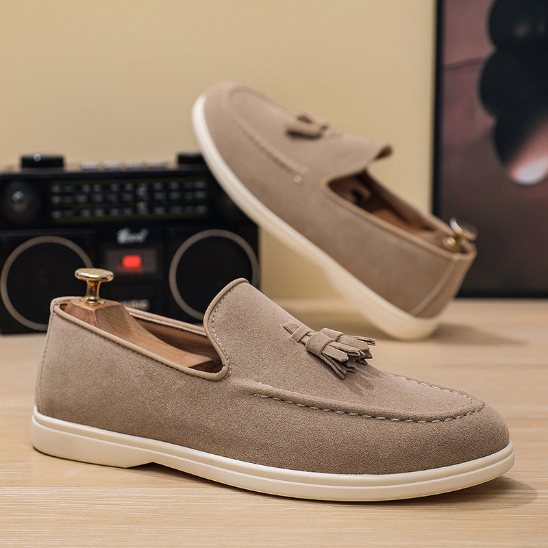 Men's Slip On Tassel Loafers Lightweight Casual Shoes