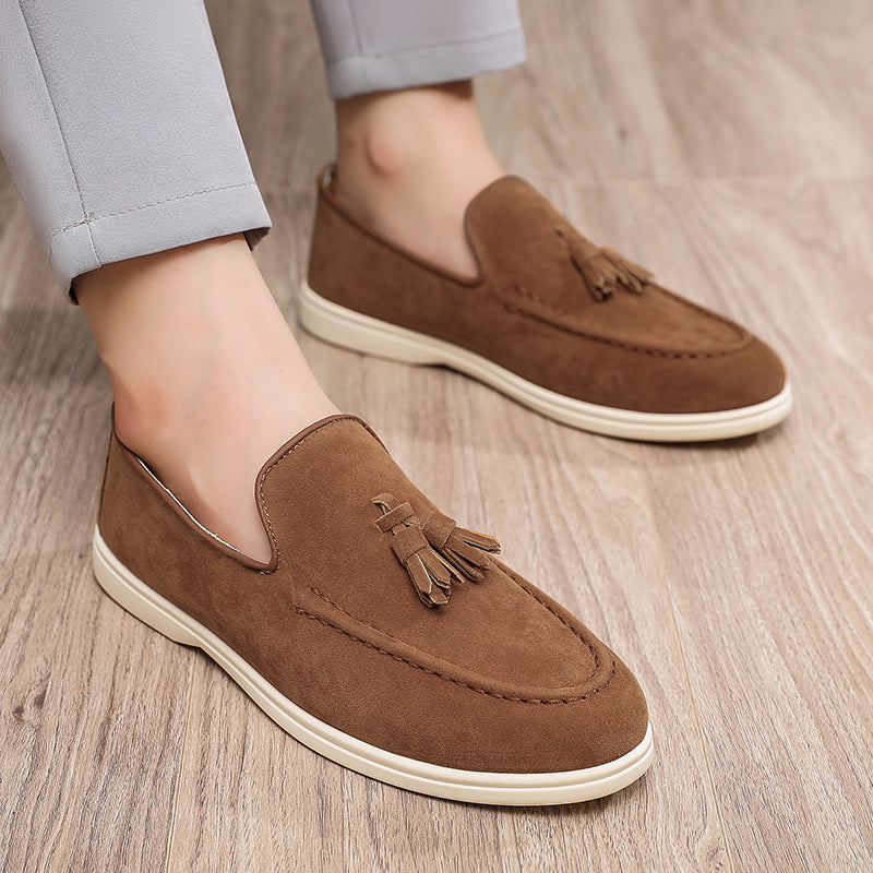 Men's Slip On Tassel Loafers Lightweight Casual Shoes
