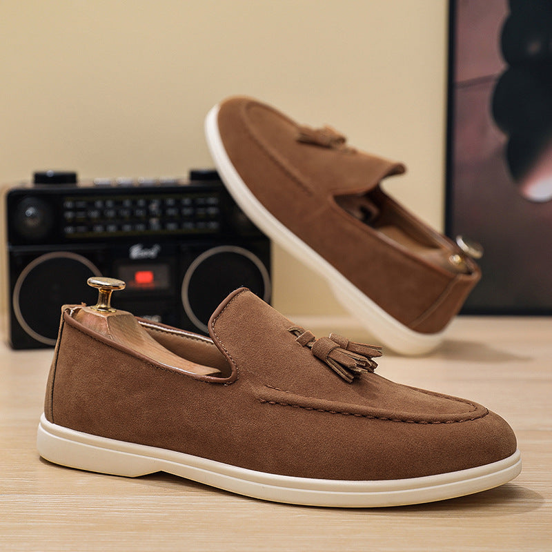 Men's Slip On Tassel Loafers Lightweight Casual Shoes
