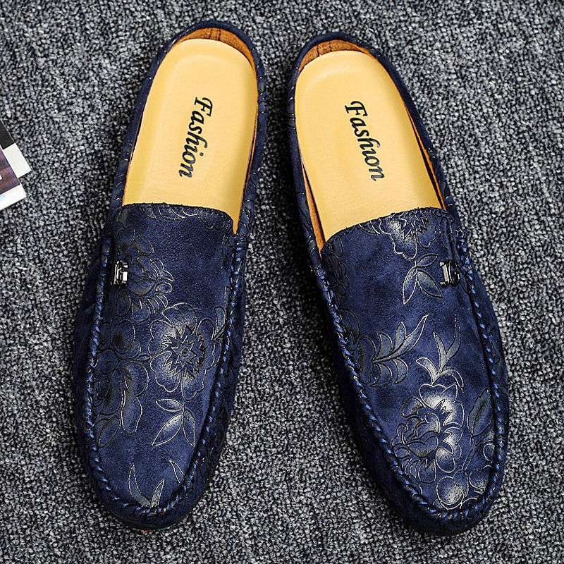 Men's Soft Leather Breathable Slip-On Casual Shoes