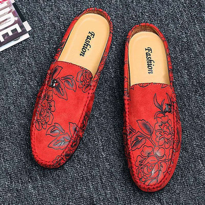 Men's Soft Leather Breathable Slip-On Casual Shoes