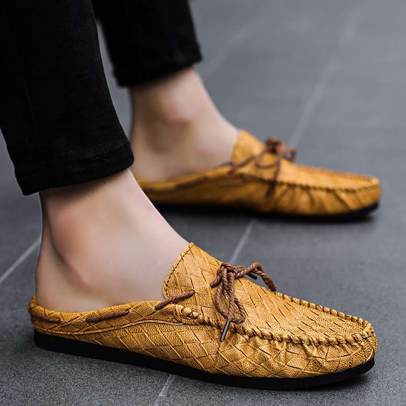 Men's Soft Leather Breathable Slip-On Casual Shoes