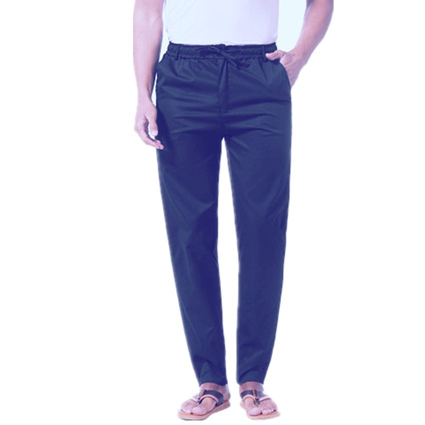 Men's Solid Color Linen Cotton Casual Pants