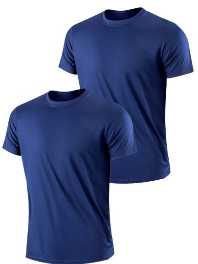 Men's Solid Color Round-Neck Top