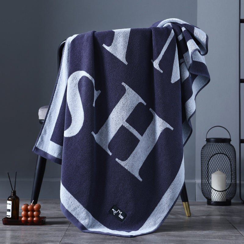 Men's Special Large Cotton Bath Towel