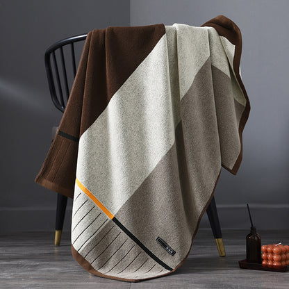 Men's Special Large Cotton Bath Towel