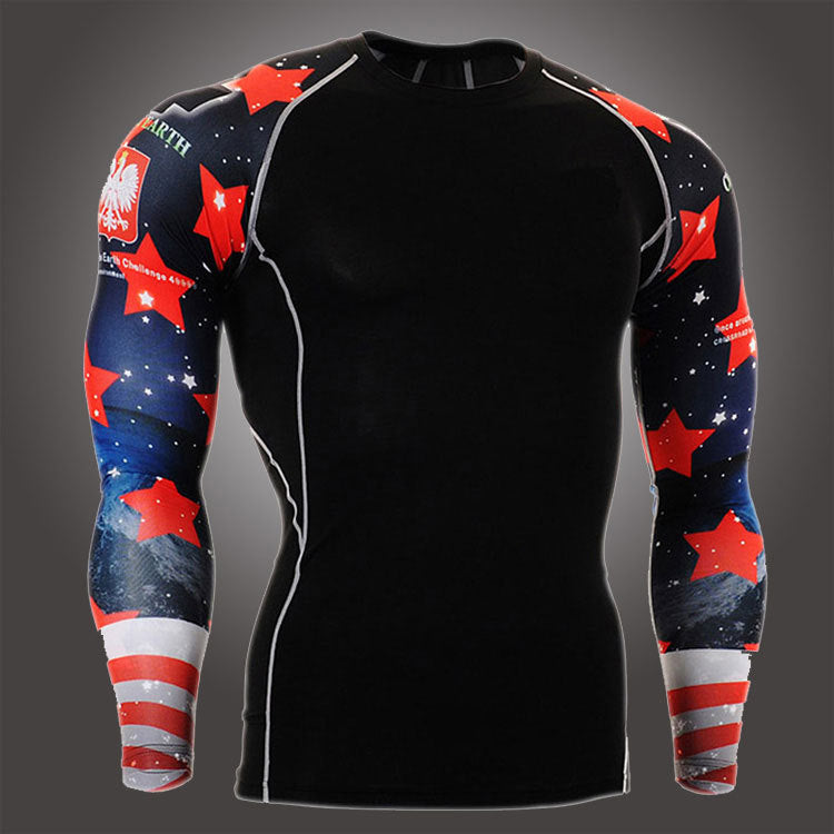men's sports quick-drying long-sleeve suit