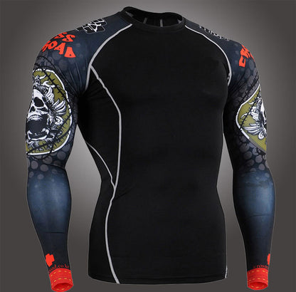 men's sports quick-drying long-sleeve suit