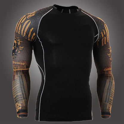 men's sports quick-drying long-sleeve suit