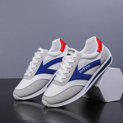 Men's sports shoes with breathable soft soles for summer