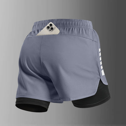 Men's Sports Training Shorts for Running and Cycling