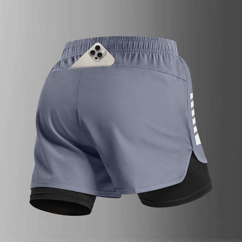 Men's Sports Training Shorts for Running and Cycling