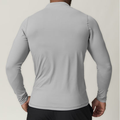 Men's Sports Zipper Quick-drying Long-sleeved