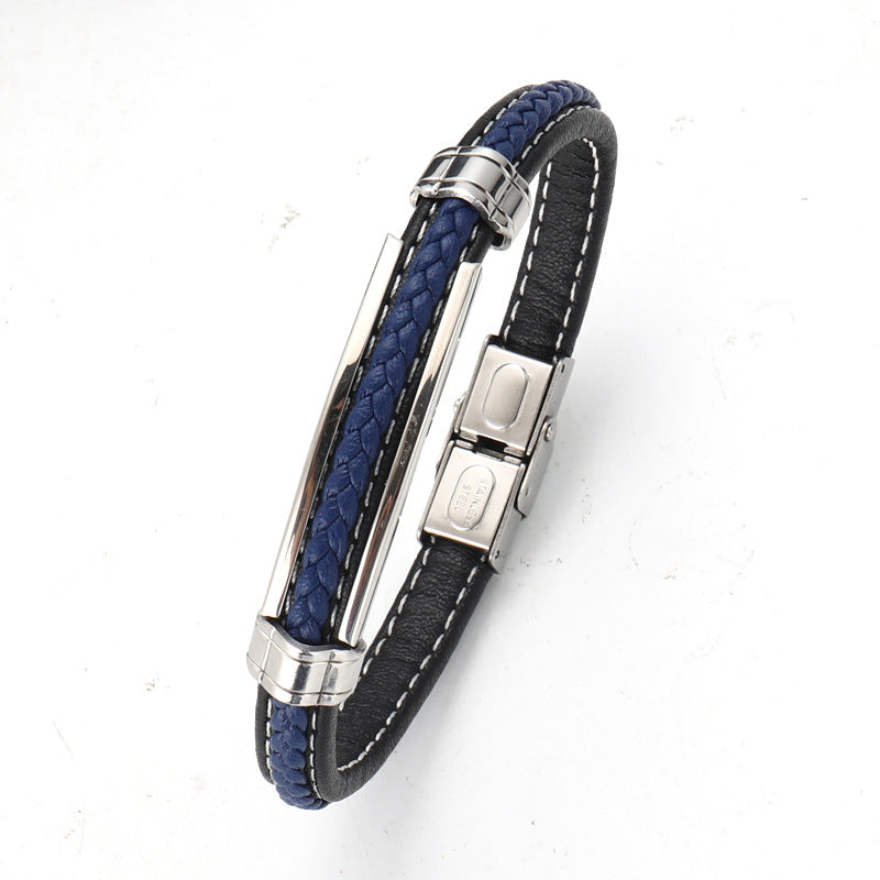 Men's Stainless Steel Engravable Bracelet