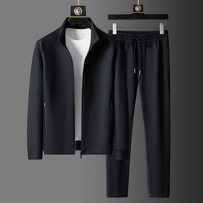 Men's Stand Collar Casual Suit